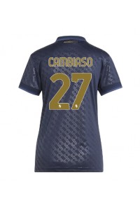 Fotbalové Dres Juventus Andrea Cambiaso #27 Dámské Třetí Oblečení 2024-25 Krátký Rukáv